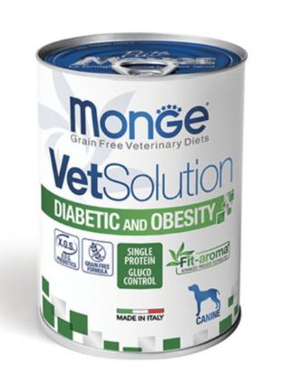 MONGE . VET SOLUTION . Diabetic and Obesity