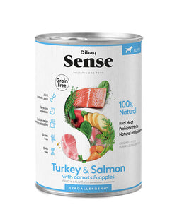 SENSE DOG GRAIN FREE SALMON AND TURKEY